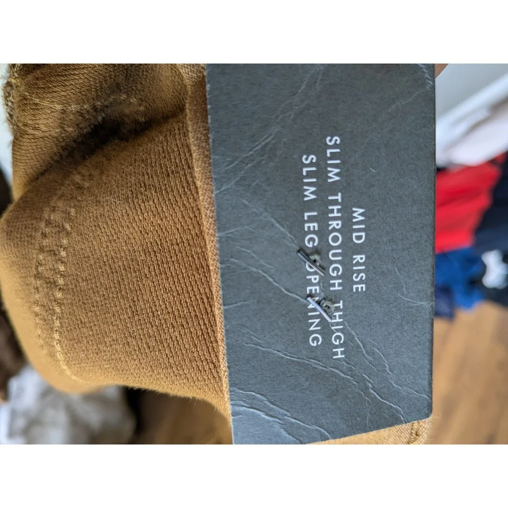 Banana Republic Traveler Slim Fit‎ Pants Brown Mens 42x32 (44x31)  Mid Rise
